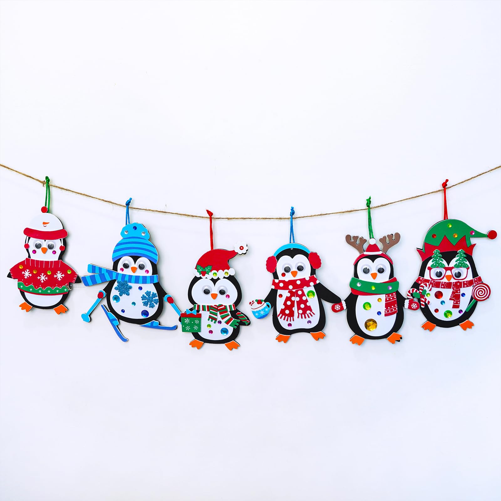 Winlyn step-by-step guide supports simple ornament assembly.