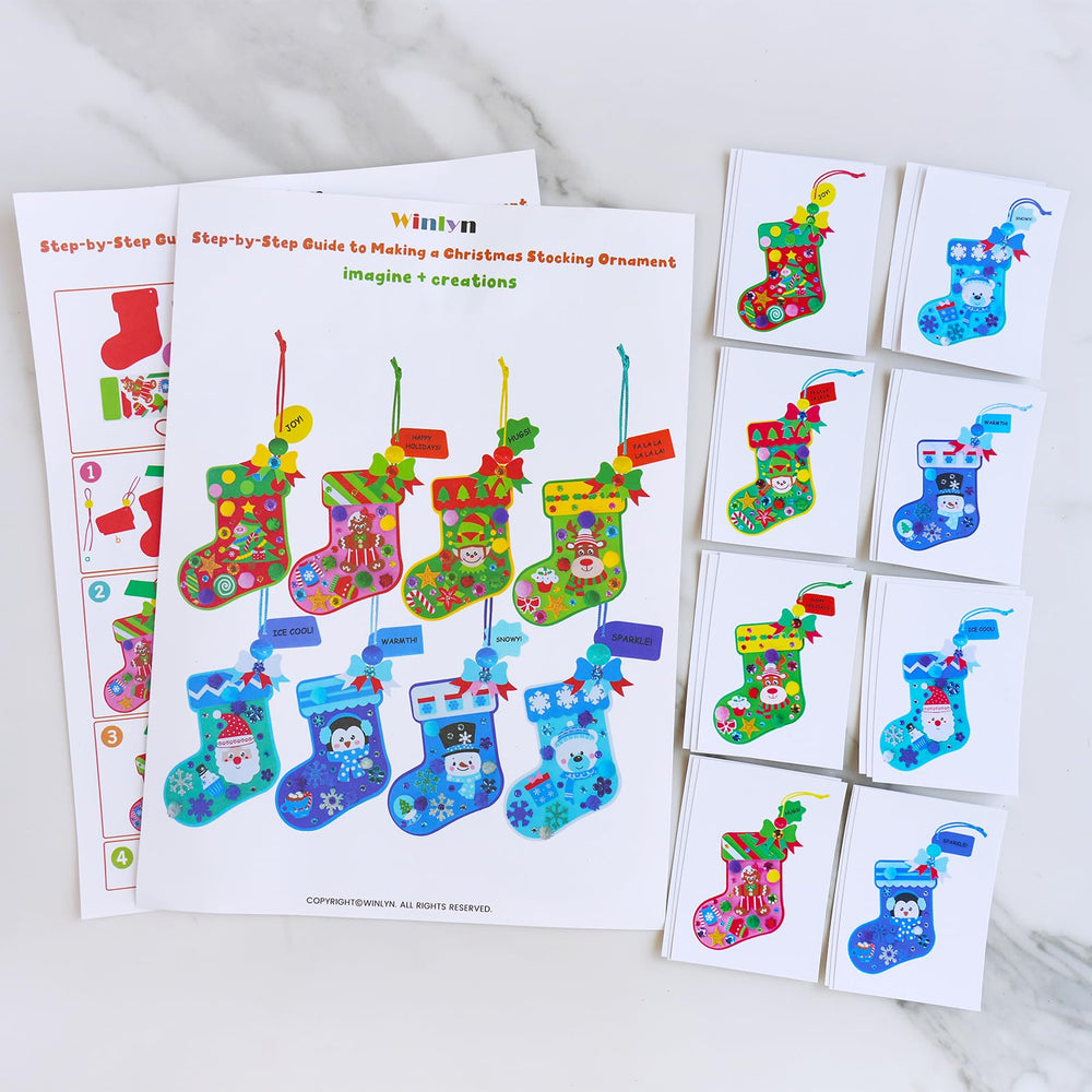 Winlyn twisted ties simplify ornament assembly and hanging