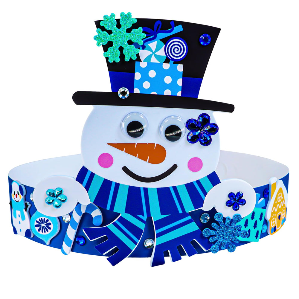 Winlyn blue headband base with flexible sizing for kids