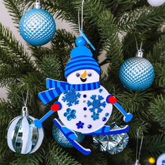 Winlyn Penguin ornament kit ready to decorate with winter accents.