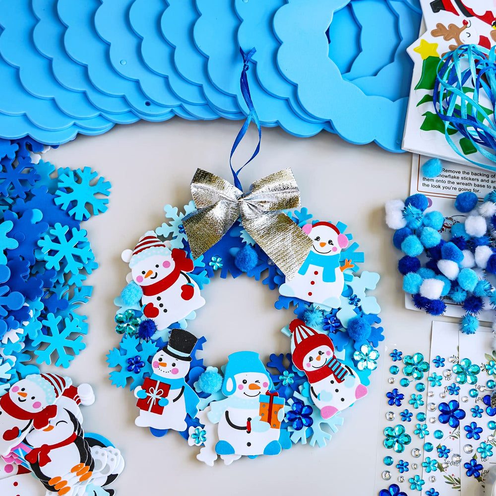 Winlyn winter pom-poms add dimension and color