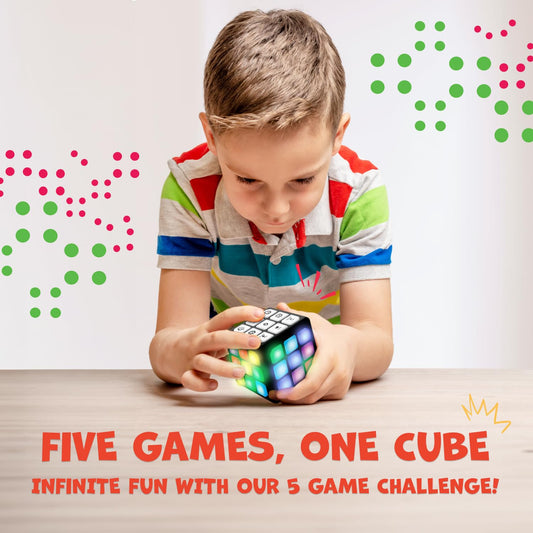 Winning Fingers Flashing Cube engages players with chase and catch light patterns to improve reflex speed.