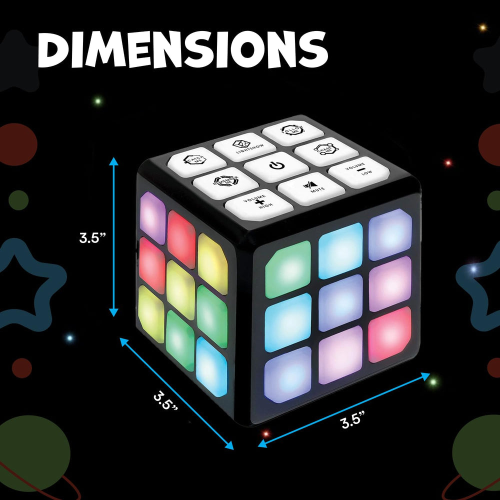 Winning Fingers Flashing Cube Remember Me mode challenges pattern recall during play.
