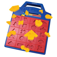 Winning Fingers Shape Puzzle Board — quick shape matching boosts focus.