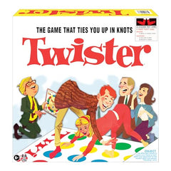 Winning Moves Classic Twister vinyl mat with bright spots for family games