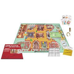 Winning Moves Clue Master Detective detective notebook and case file envelope aid organized play