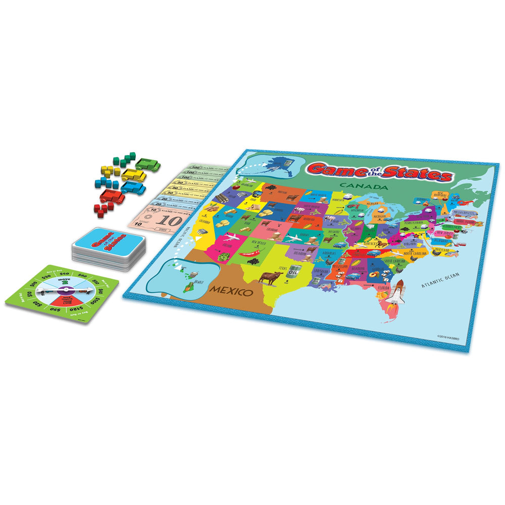 Winning Moves Game of the States play money tracks earnings and strategy