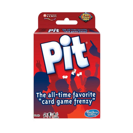 Winning Moves Pit Card Game corner-market action boosts party fun for groups.