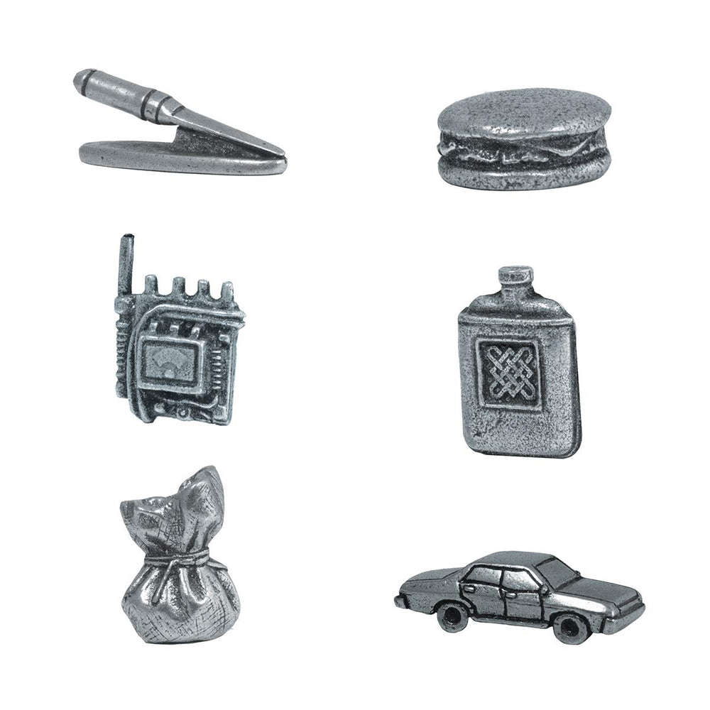 Winning Moves Supernatural Monopoly emf-detector-token highlights themed appeal for hunts.