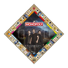 Winning Moves Supernatural Monopoly hex bag token highlights collectible pieces for strategic play.