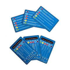 Winning Moves Trivial Pursuit: Friends game pieces for quick setup.