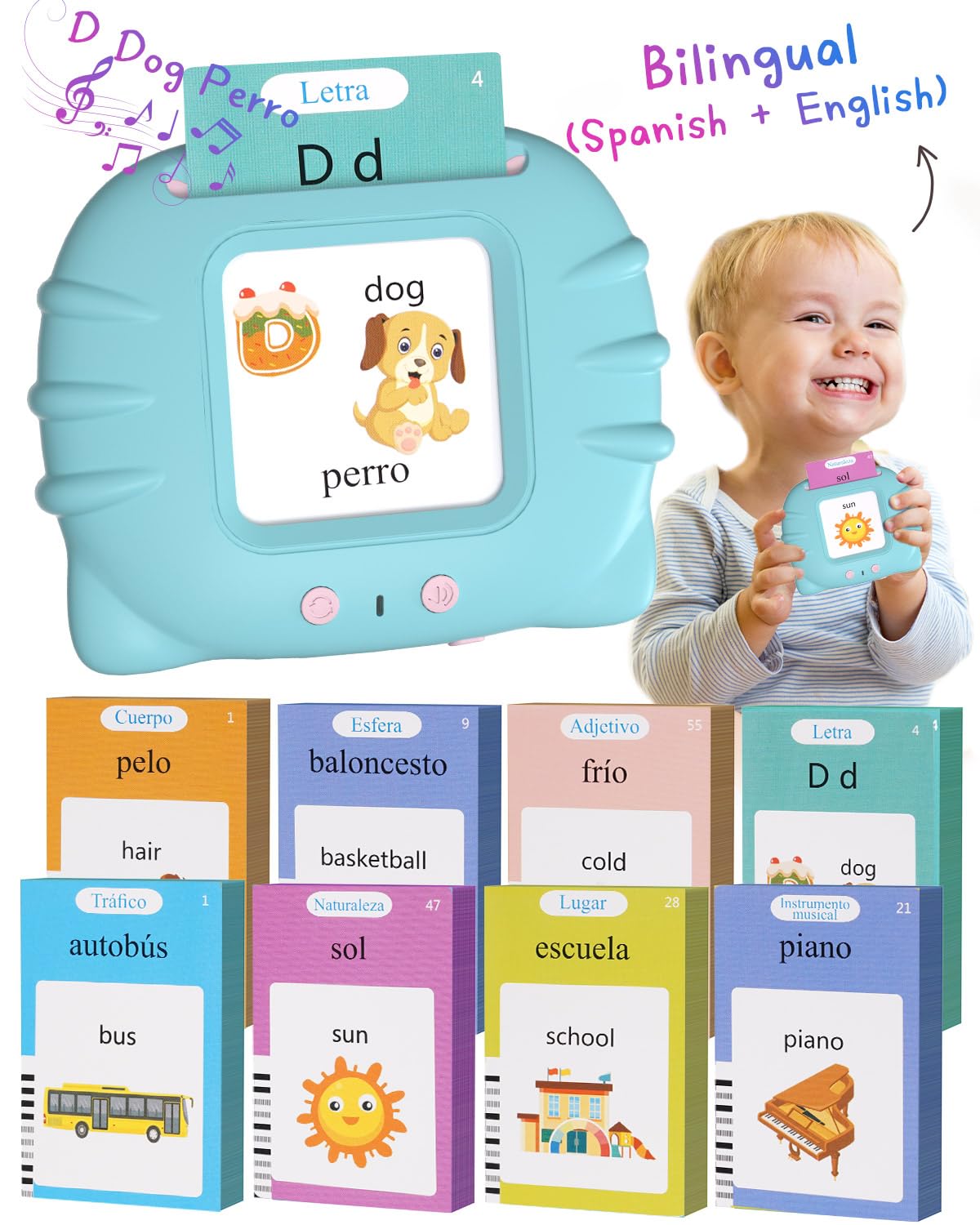 Winnrok animals theme flash cards enhance early vocabulary and play.