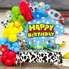Winrayk balloon accessories kit includes glue points and ribbons for garlands