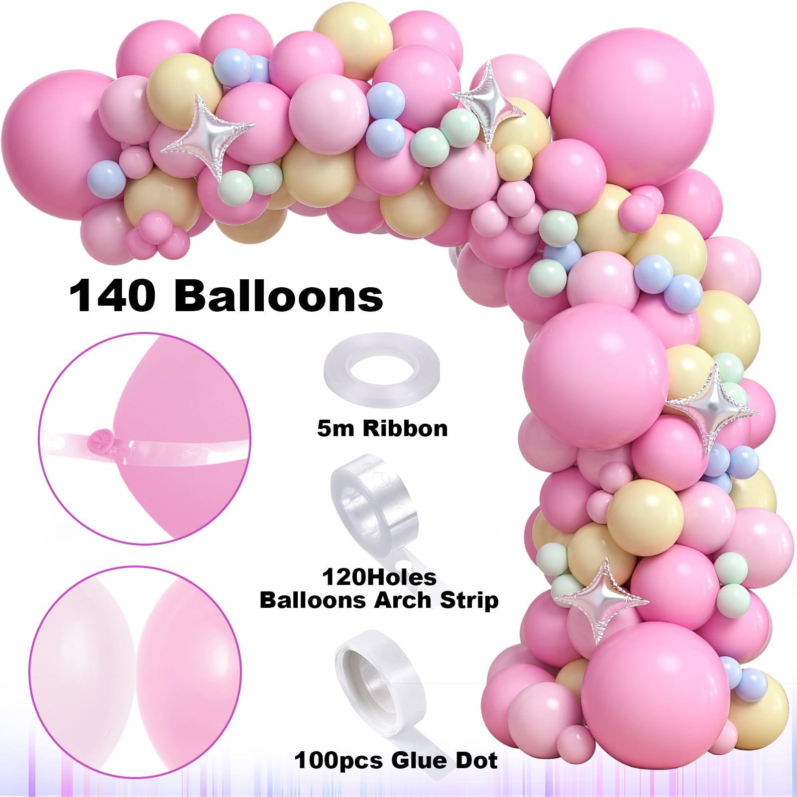 Winrayk balloon accessories kit for quick unicorn garlands