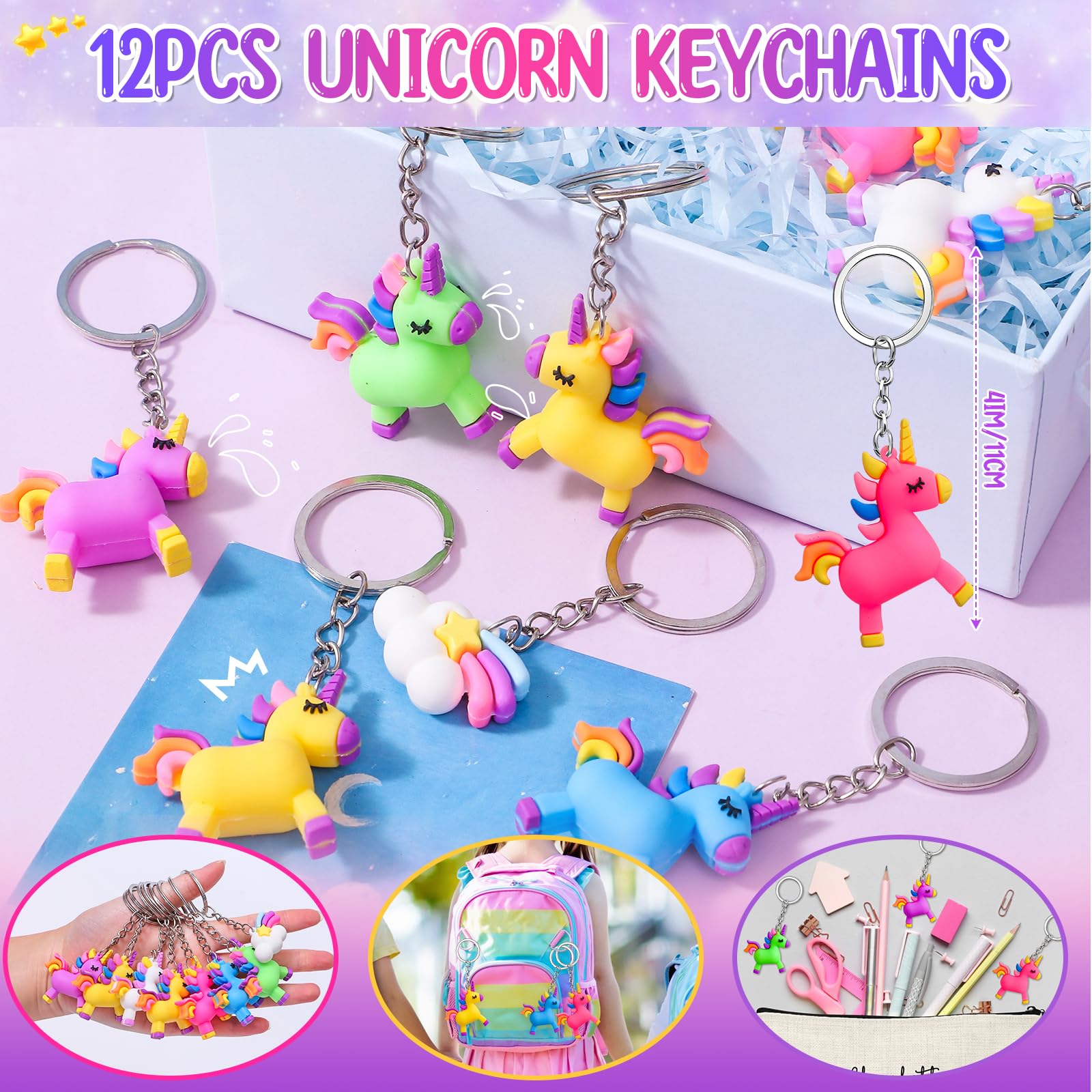 Winrayk DIY unicorn stickers set for decorating and crafts
