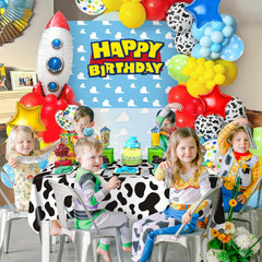 Winrayk kids party scene shows a colorful, imaginative celebration setup