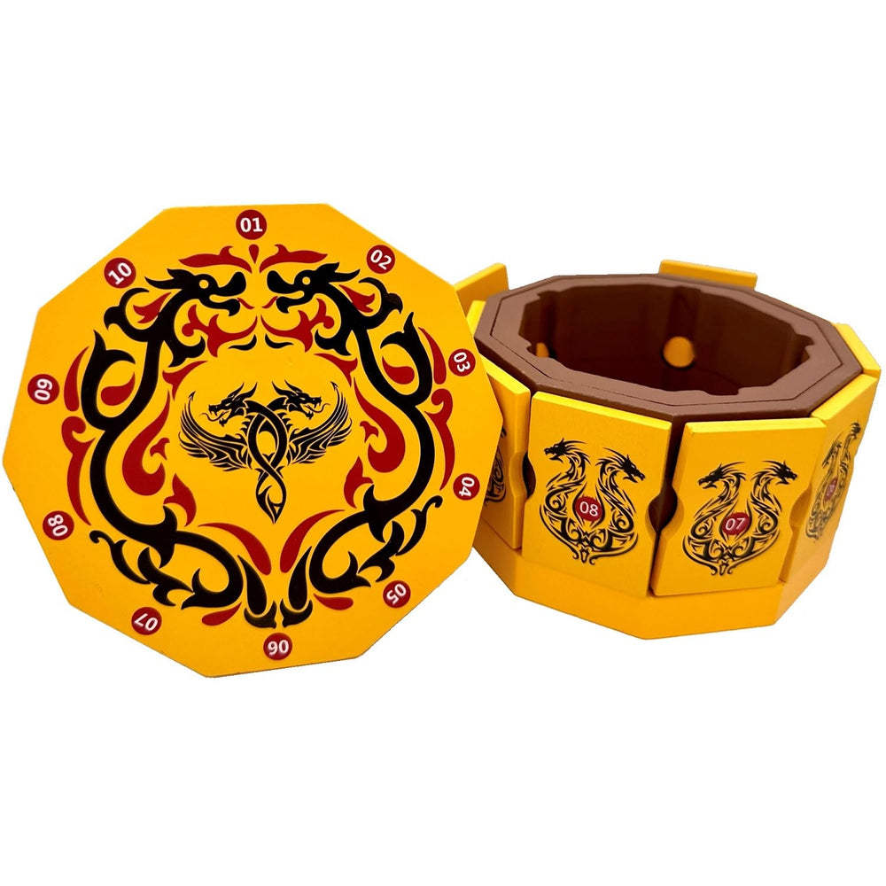 Winshare Dragons Cave dimensions 4.8 by 4.8 by 3 inches, compact and sturdy.