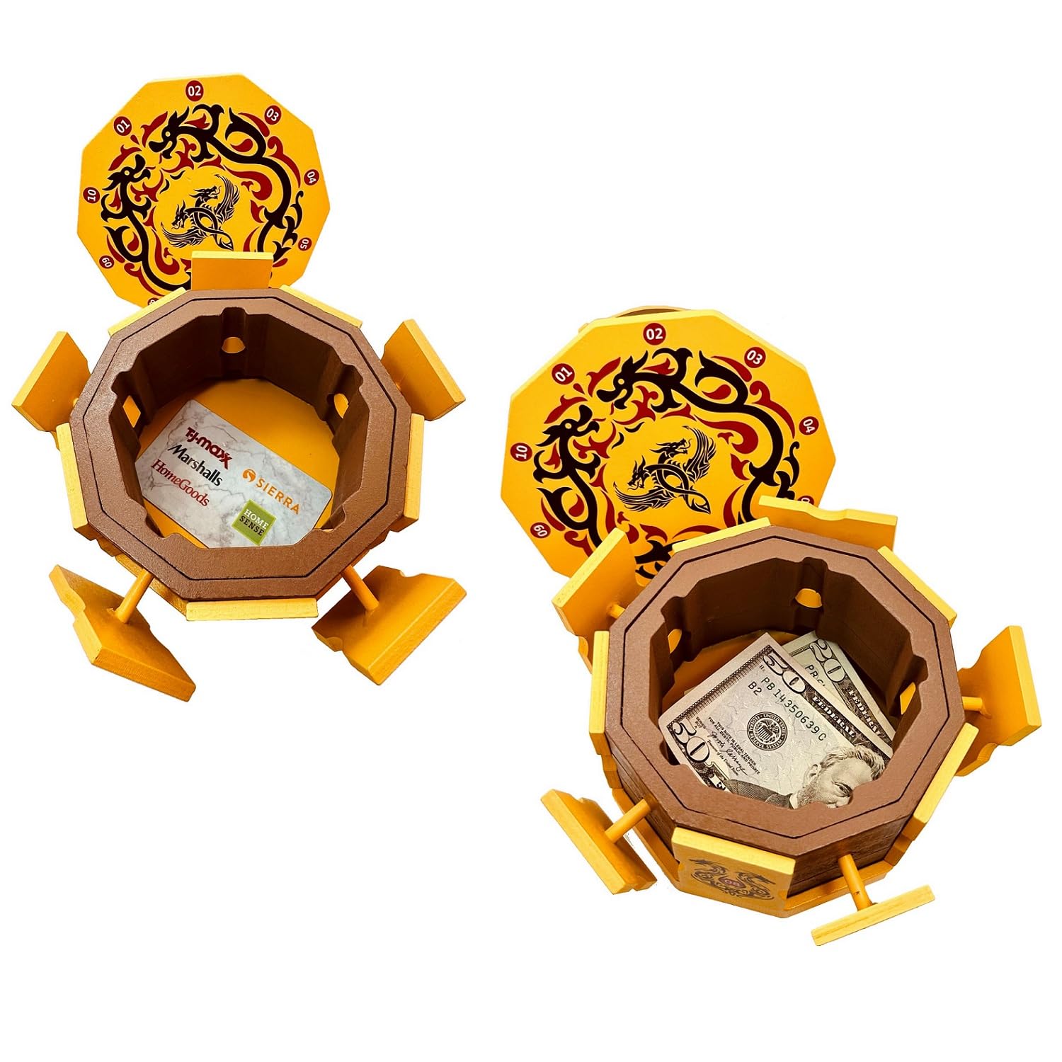 Winshare Dragons Cave natural wood grain finish with premium craftsmanship.