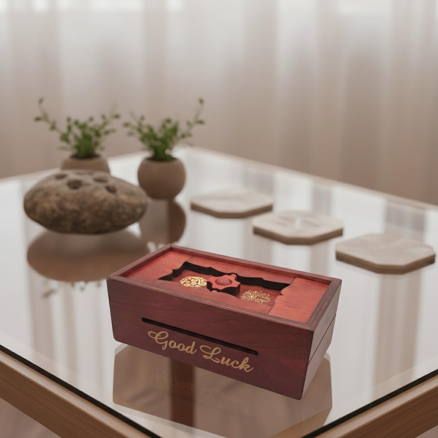 Winshare Good Luck Puzzle Box solution guide included
