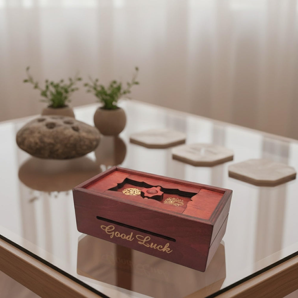 Winshare Good Luck Puzzle Box solution guide included
