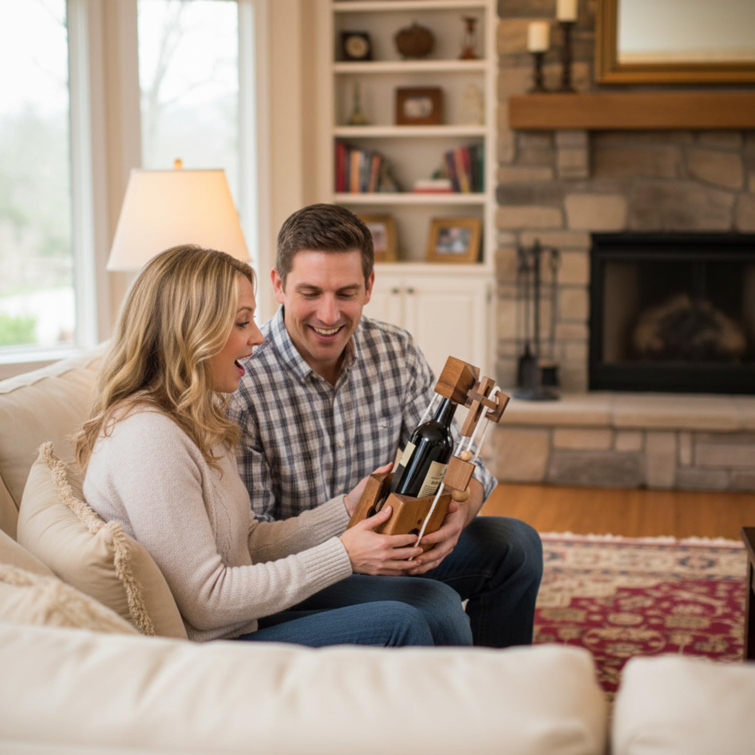 Winshare Think-n-Drink adjustable rope fits bottles of various heights