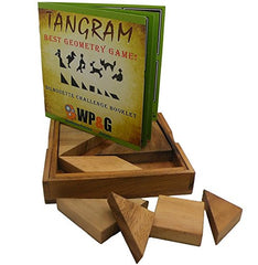 Wooden storage box with lid from Winshare Tangram for tidy storage