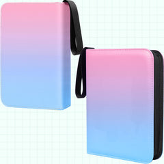 Winsing card binder carrying wristband for portable card organization on the go.