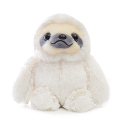 Winsterch Cute Sloth plush full-body ivory, perfect for cozy hugs.
