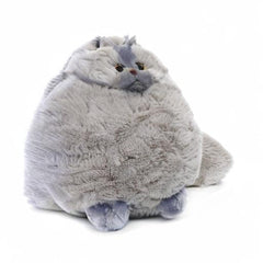 Winsterch gray cat plush used during playtime for storytelling and cuddles