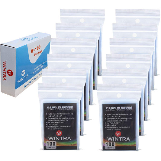 WINTRA penny sleeves 12-pack boxes protect and organize your cards.
