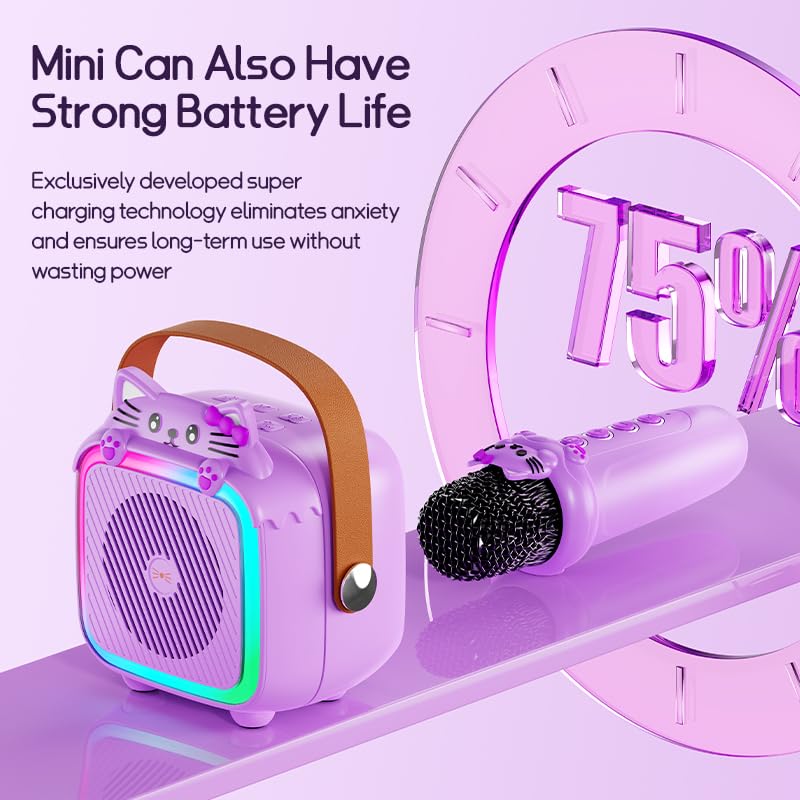 WINWEND karaoke machine TF card with preloaded songs for quick sessions