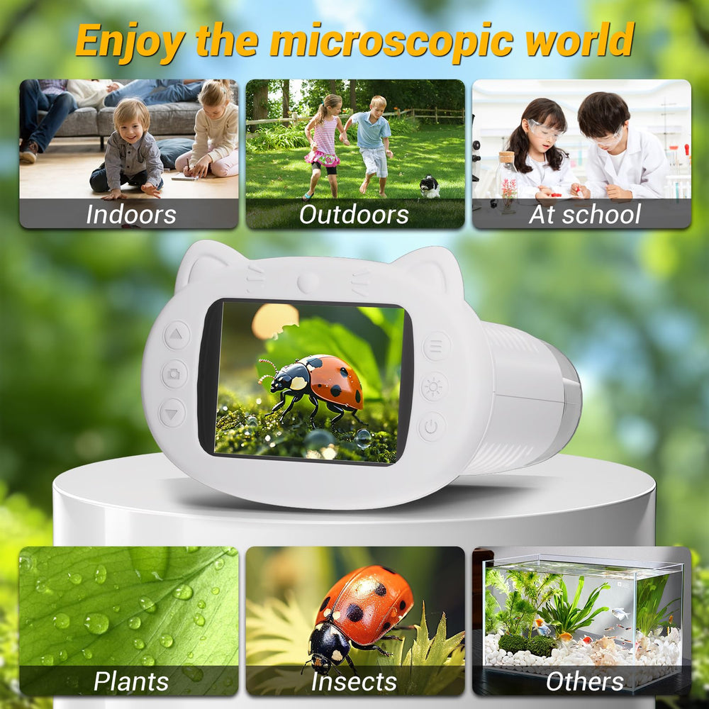 WINWEND pocket microscope USB connection enables quick transfer to a computer