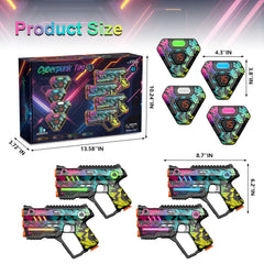 Dual-sided lighting creates a dynamic visual effect during every round.