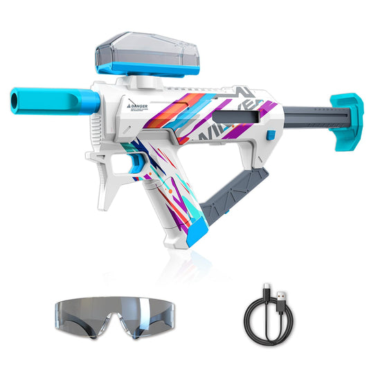 Winyea Tag Electric Crystal Splatter Blaster front view for backyard battles