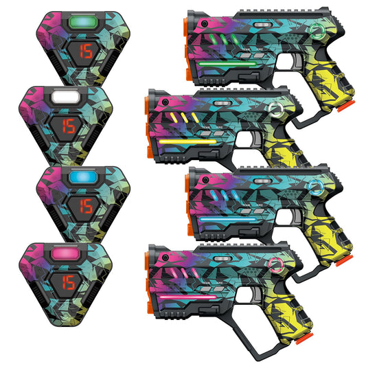 Winyea Tag laser gun with cyberpunk design for immersive play.