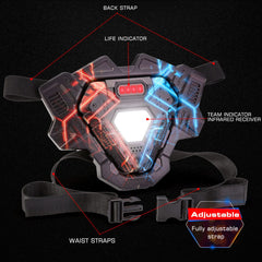 Winyea Tag laser tag kit makes family gatherings energetic and fun.