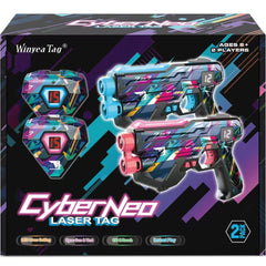 Winyea Tag laser tag gun and vest set ready for quick, real-time battles