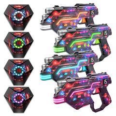 Winyea Tag laser tag guns feature dynamic-barrel action for immersive battles indoors or outdoors.