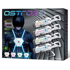 Winyea Tag laser tag guns front view, ready for action-packed backyard battles.