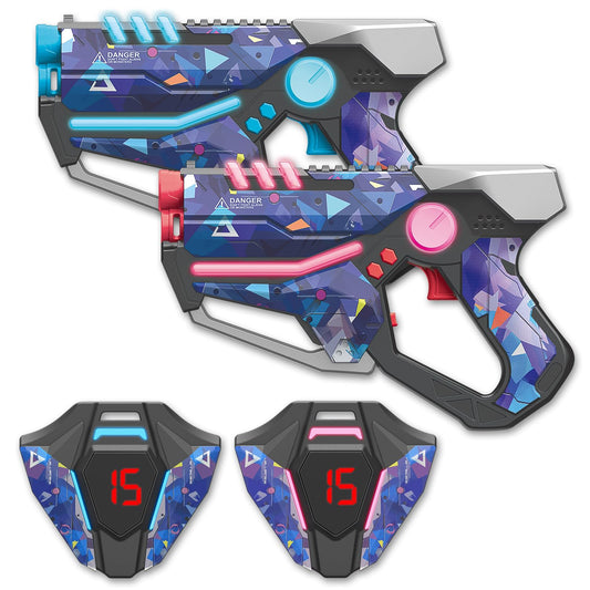 Winyea Tag laser tag guns set 2 front view for immersive reload action.