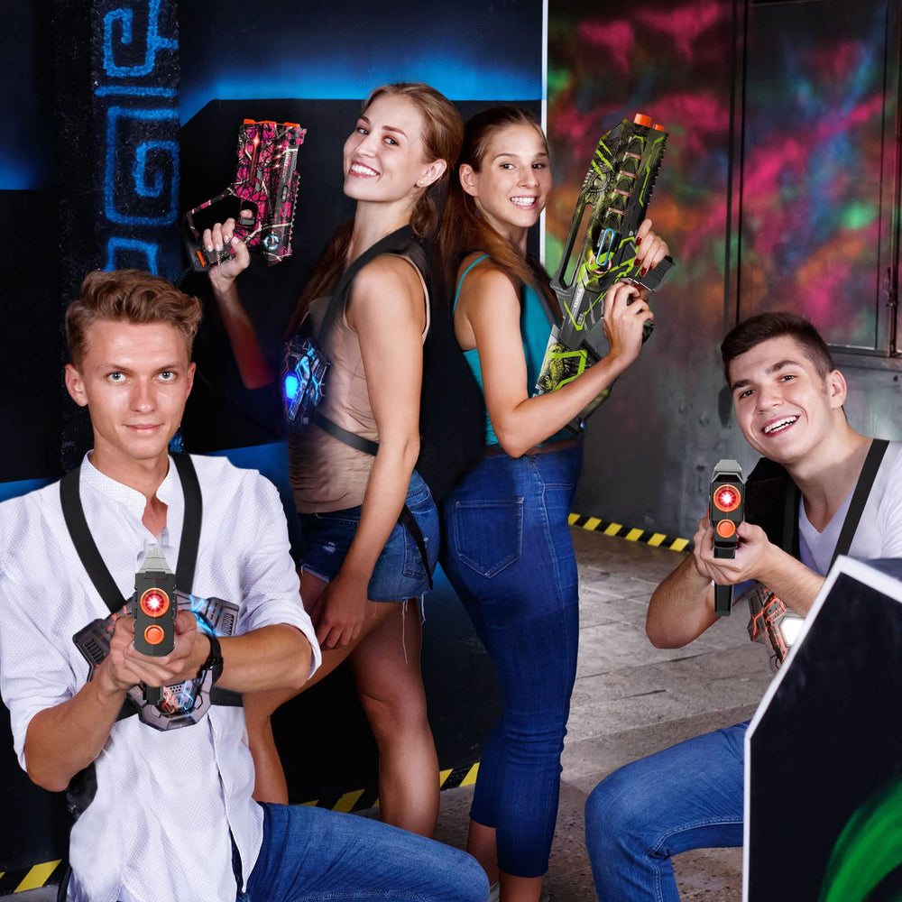 Winyea Tag laser tag multi-player battle highlight allows four-team competition outside.