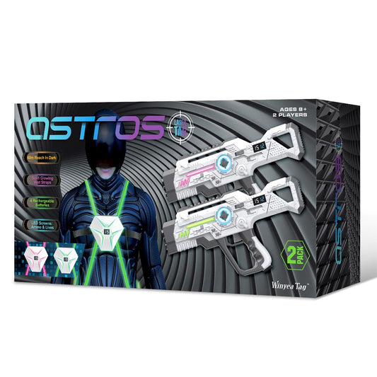 Winyea Tag laser tag set with two guns for fast, interactive play