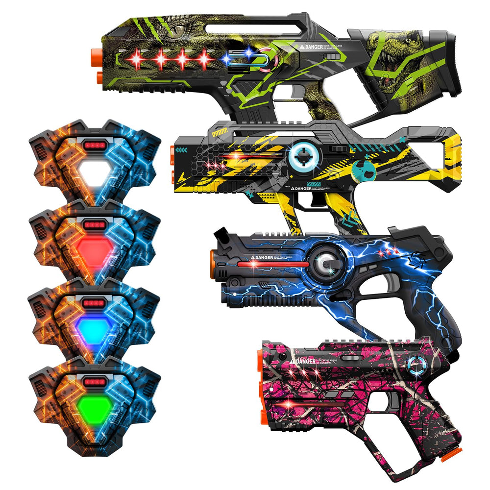Winyea Tag laser tag vest glows for easy team identification during outdoor challenges.
