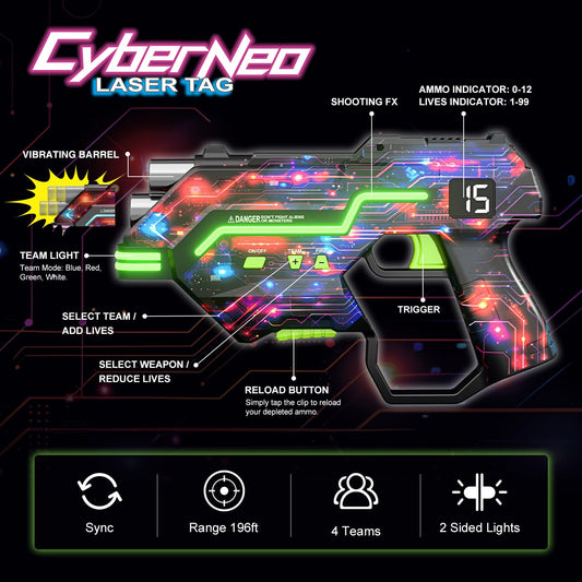 Winyea Tag LED vest setting provides clear visibility for team play and night games.