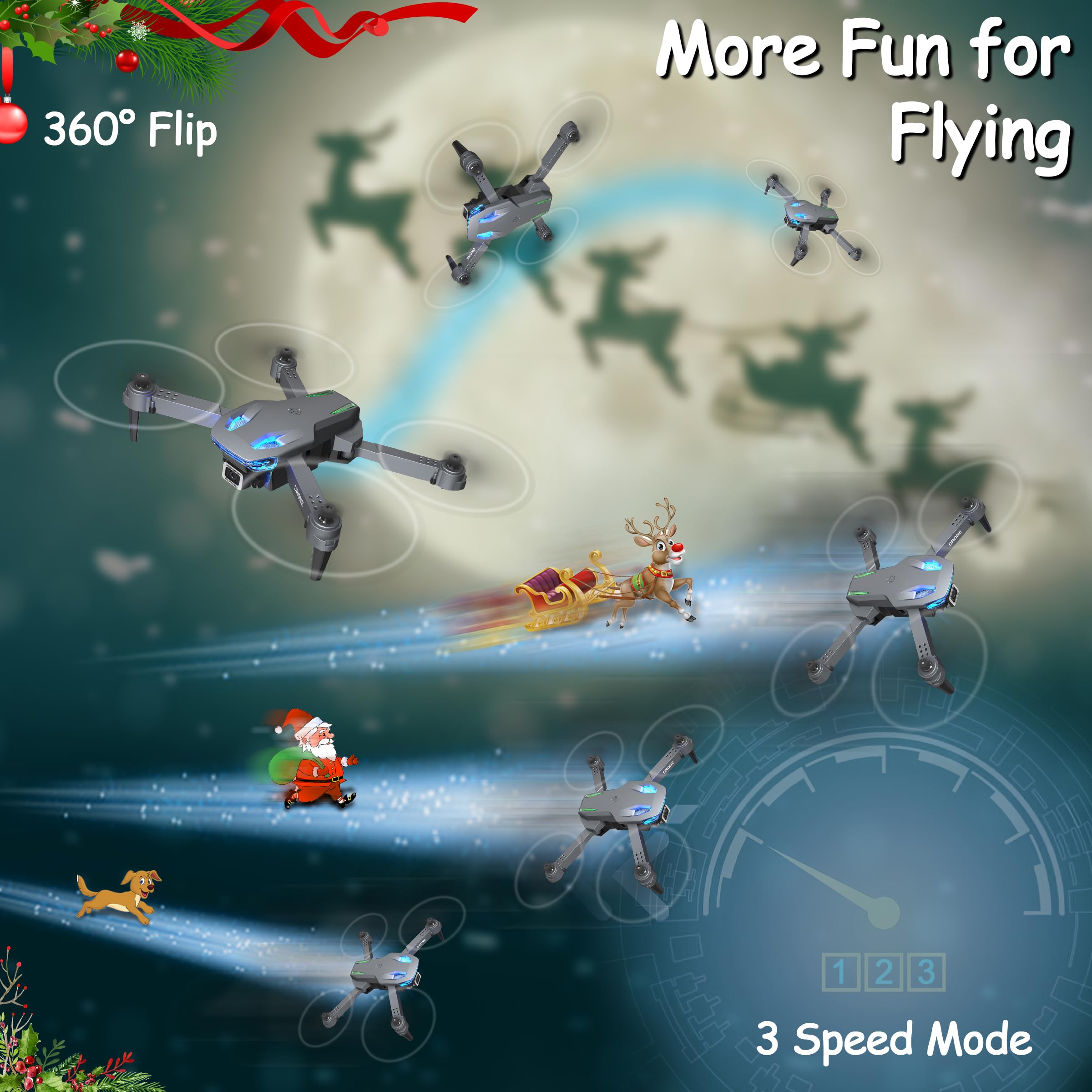 Wipkviey T28 headless mode eases navigation for beginners.