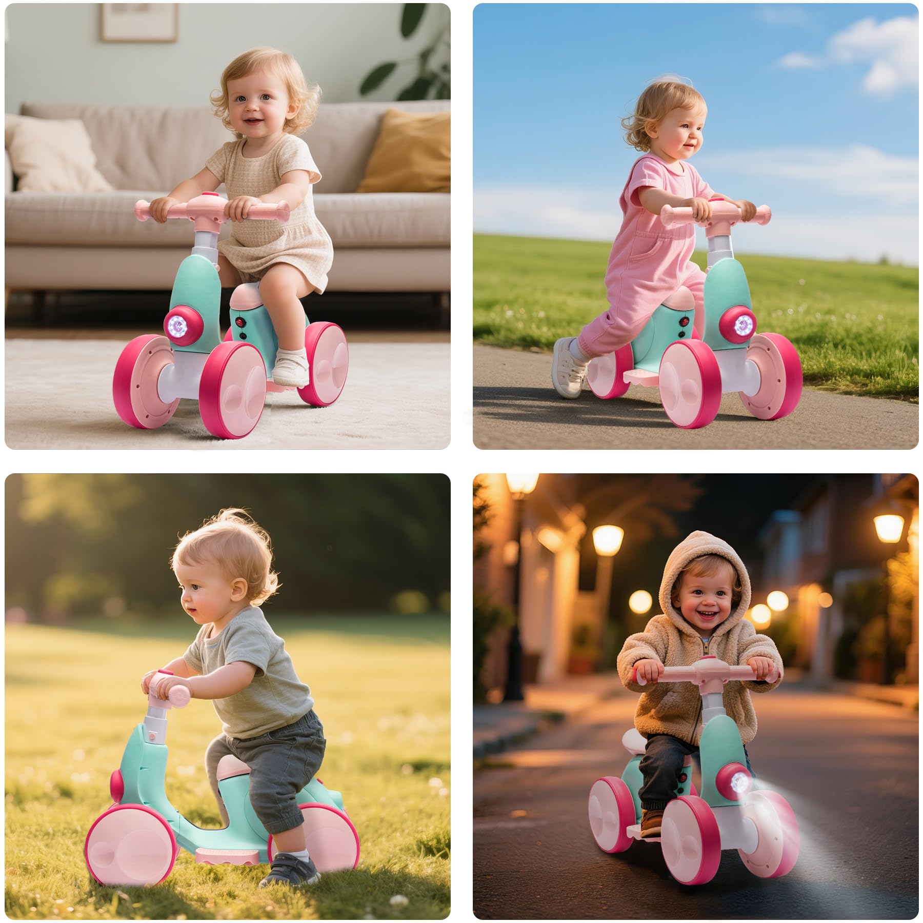 wiqins versatile indoor-outdoor ride-on for ages 1-4.
