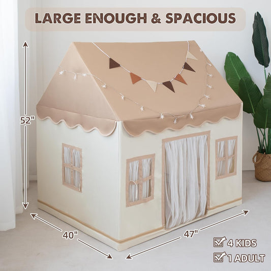 Wirhao tent with star lights creates cozy play ambiance