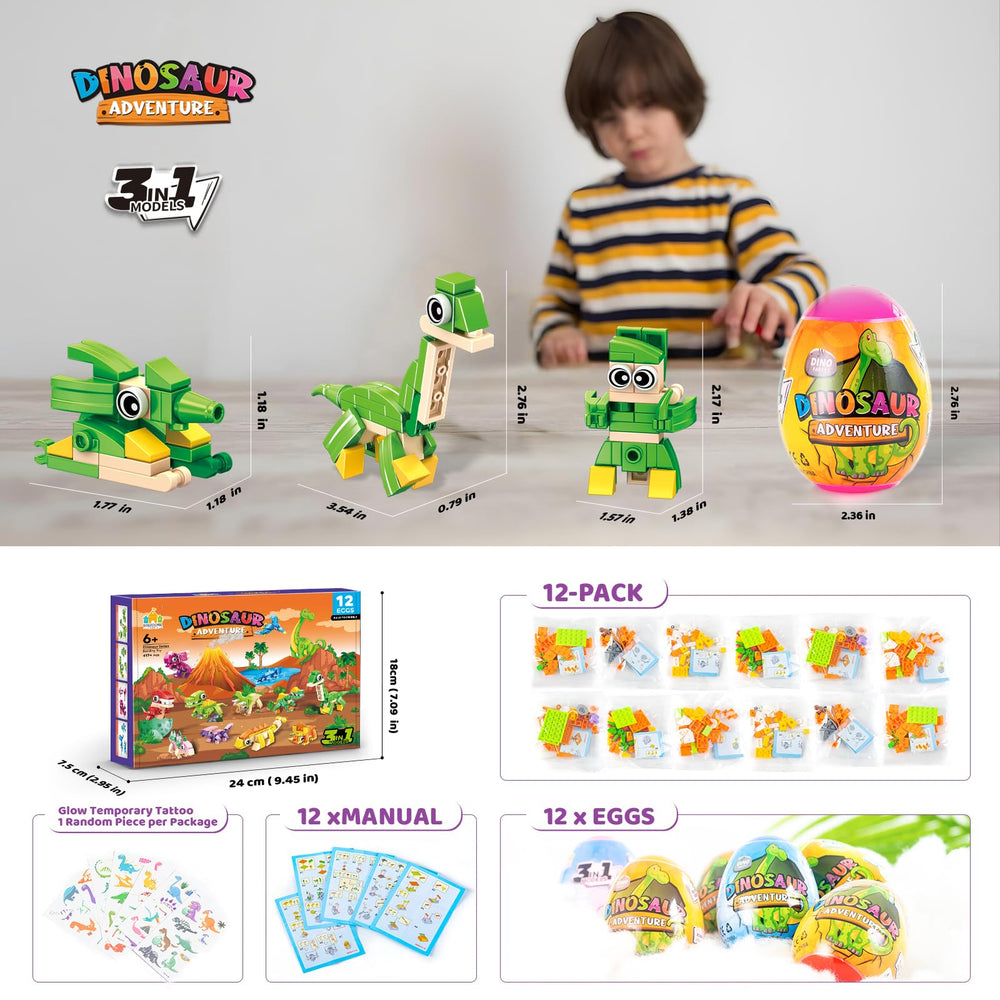 Wisdom Castle 3-in-1 build transforms into dino, robot, or vehicle for imaginative play