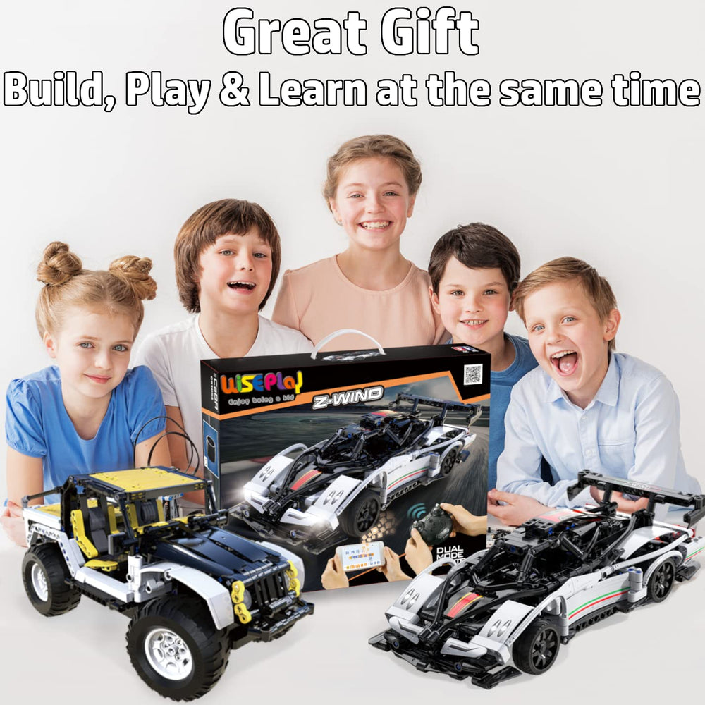 WISEPLAY fully-functional RC car ready for testing and play.