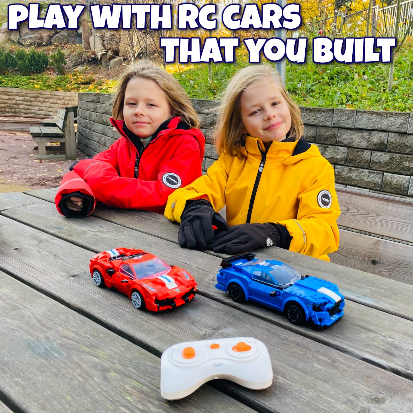 WisePlay RC car in action during remote control play
